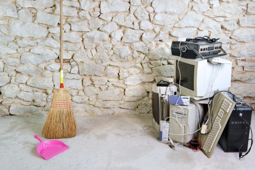 Eco-friendly disposal methods during flat clearance in Kensington