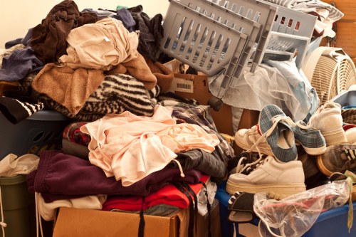 Organized and clutter-free garage after clearance