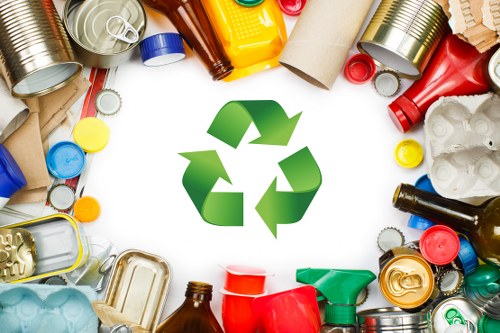 Eco-friendly disposal during garage clearance